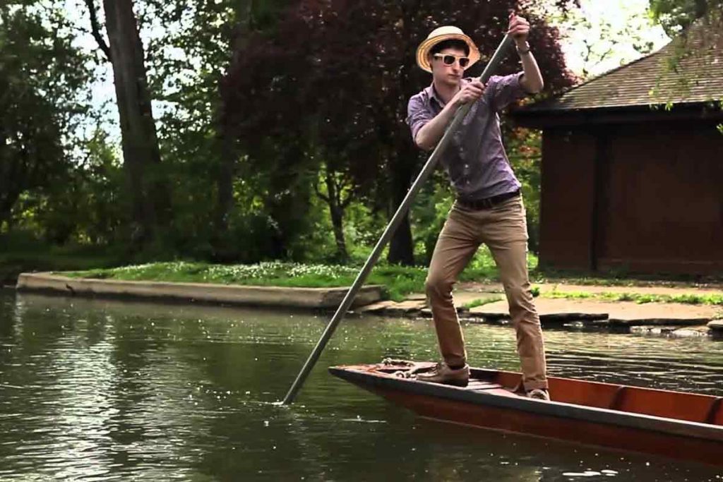 Try punting in Cambridge - one of the things that should go on your bucket list whilst in the UK!
